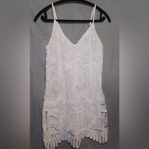 White, Express Mini Dress